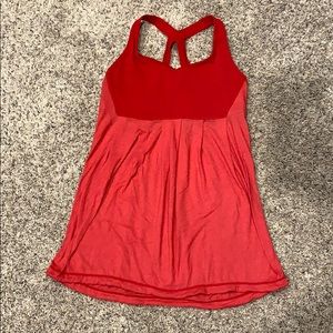 Lululemon Red Strappy Back Tank